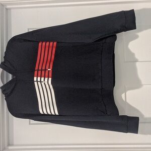 Tommy Hilfiger women's Navy cropped hoodie